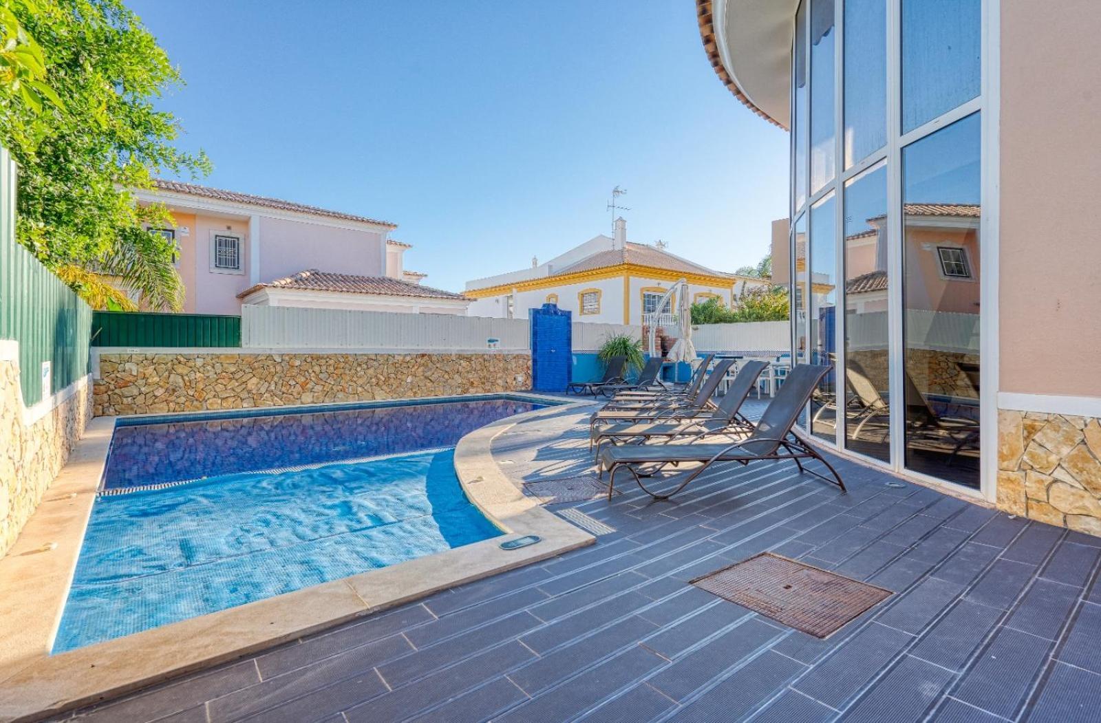 Full Private 300Sqm Villa Jacuzzi Heated Pool Ideal & Quiet Location Албуфейра Экстерьер фото